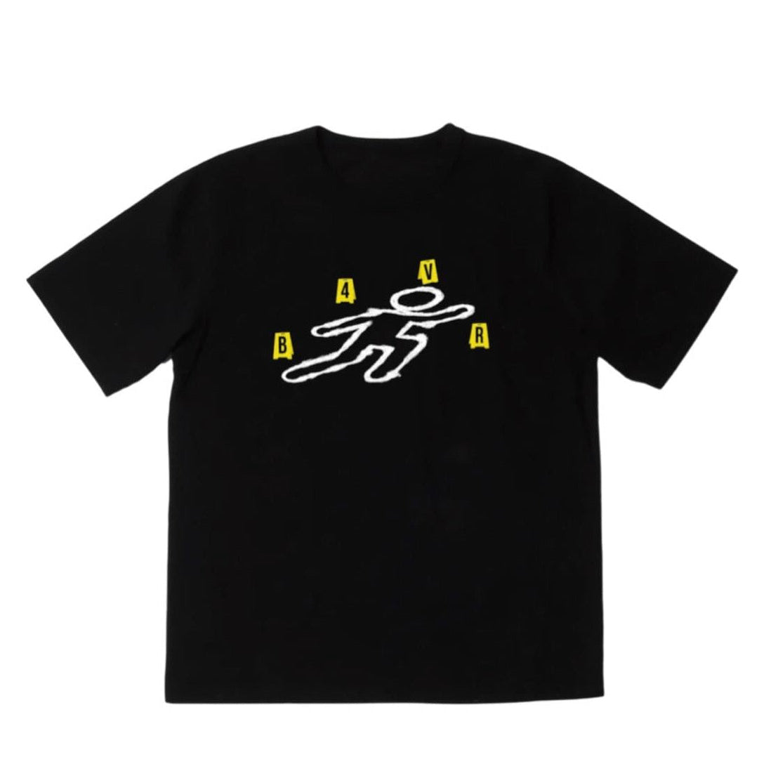 OUTLINE TEE [BLACK]