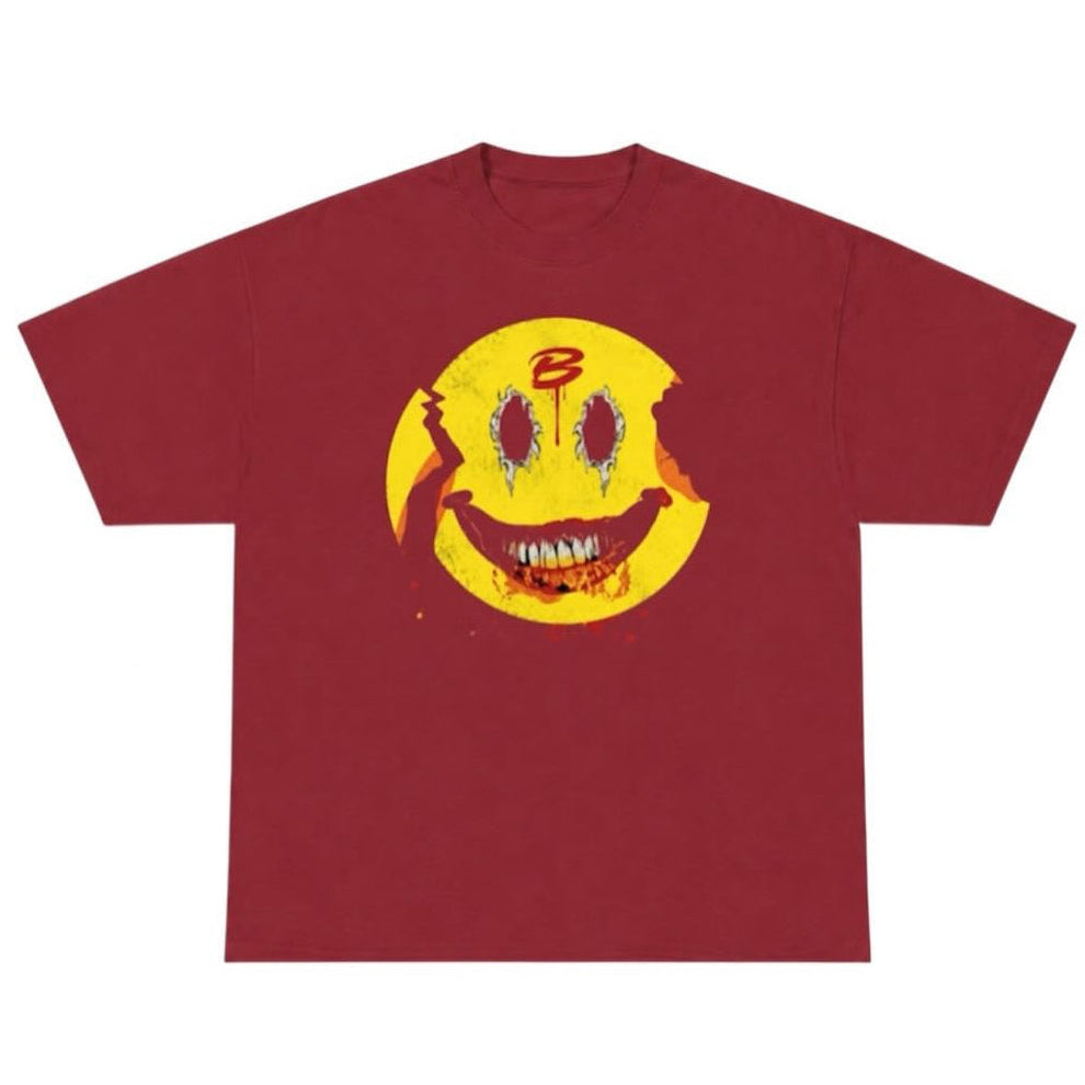 BROKEN SMILE TEE [RED]