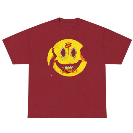 BROKEN SMILE TEE [RED]