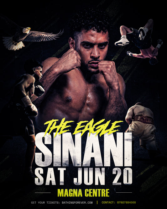Elias Sinani Fight Night Tickets | Magna Centre