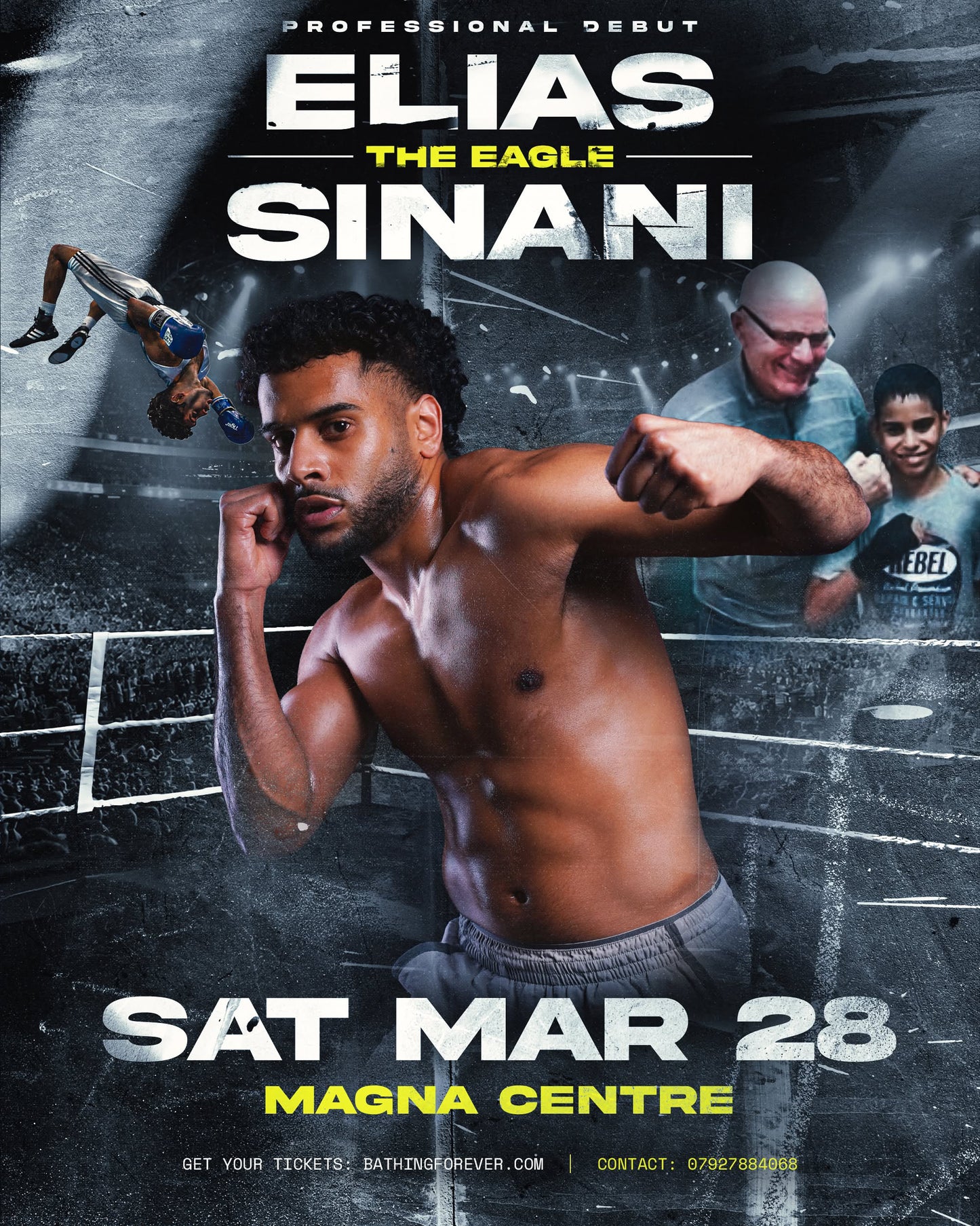 Elias Sinani Pro Debut — Live Event Ticket | Magna Centre