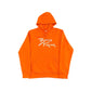 PROJECTION CHENILLE HOODIE [ORANGE]